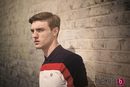 Polo negro, rojo y blanco de la colección primavera/verano 2015 Men's Authentic Collection de Fred Perry