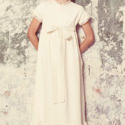 Vestido largo de comunión de la colección 'Ceremonia' de Bonnet à Pompom