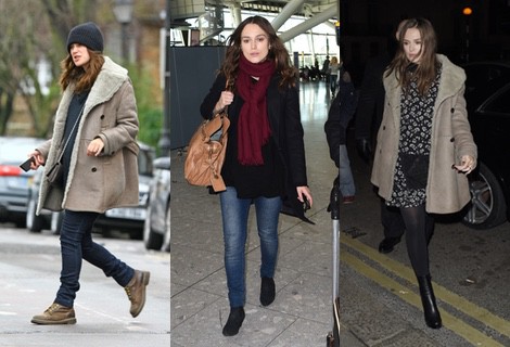 Keira Knightley fiesta Burberry´s Pre Bafta