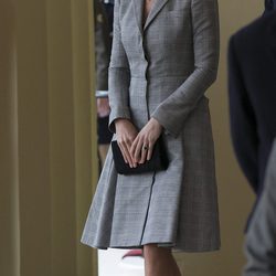 Kate Middleton con un conjunto de Alexander McQueen