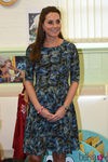 Kate Middleton con un vestido estampado de Seraphine