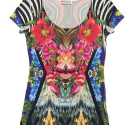 Camiseta de manga corta estampada de la colección primavera/verano 2015 de Barbarella