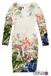 Vestido de manga larga estampado de la colección primavera/verano 2015 de Barbarella