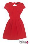 Vestido rojo de la colección primavera/verano 2015 de Barbarella