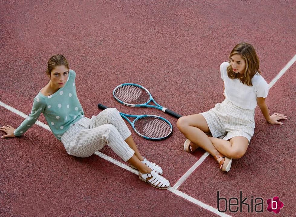 Modelos 'Vintage Tennis' de la colección estival de Nice Things