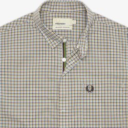 Camisa de cuadros para hombre de la colección primavera/verano 2015 de Fred Perry