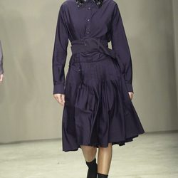 Gisele Bundchen desfilando para Prada en Milan Fashion Week primavera/verano 2001