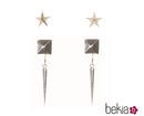 Pendientes de pincho con estrella de Pretty Rumour