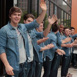 Inauguración de una tienda Abercrombie & Fitch en Shanghai