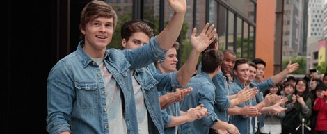 Inauguración de una tienda Abercrombie & Fitch en Shanghai