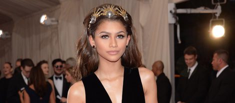 Zendaya Coleman con un vestido de Fausto Puglisi en la Gala del Met 2015