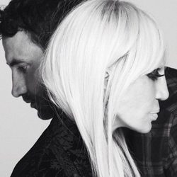 Donatella Versace y Riccardo Tisci para la temporada otoño/invierno 2015/2015 de Givenchy