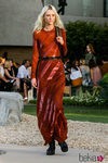 Vestido rojo de la colección Crucero 2015/2016 de Louis Vuitton