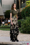 Falda con motivos naturales y camiseta de la colección Crucero 2015/2016 de Louis Vuitton
