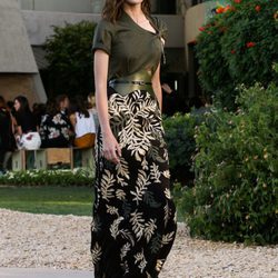 Falda con motivos naturales y camiseta de la colección Crucero 2015/2016 de Louis Vuitton