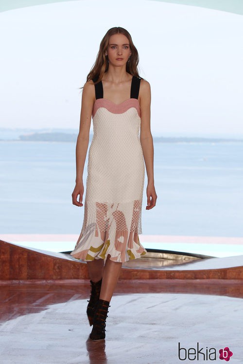 Vestido con falda plisada de la colección Crucero 2015 de Dior