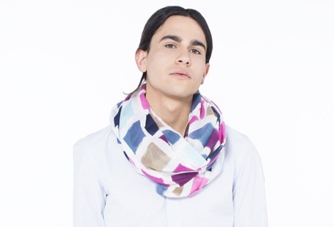 Fular para hombre de la colección de verano 2015 de Chic Sympatique