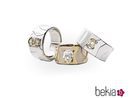 Anillos en plata y oro de la colección de joyas para novias 2015 de Victor Caparros