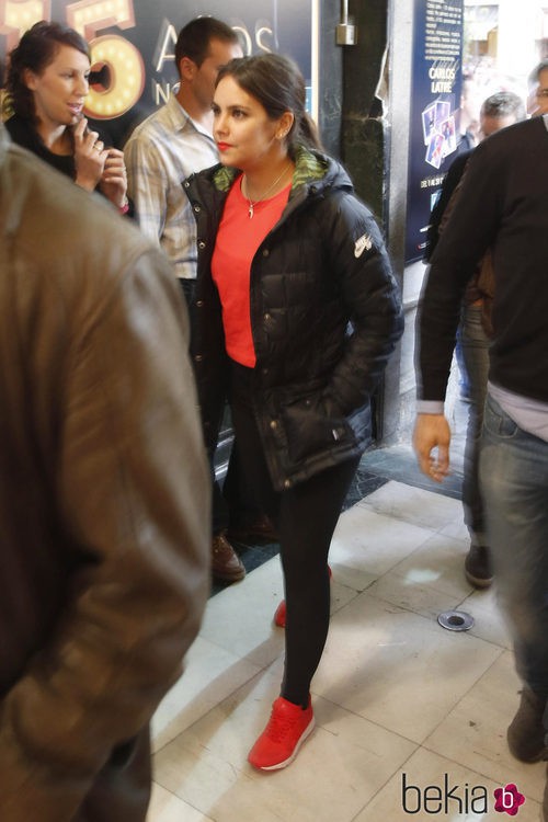 Cristina Pedroche con ropa deportiva en el estreno de '15 años no es nada'