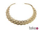 Collar trenzado de la colección 'White & Gold' de Claire's