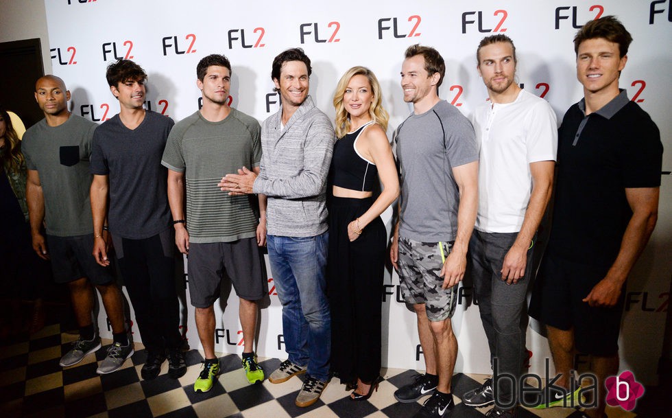 Kate y Oliver Hudson dan a conocer su nueva línea deportiva para hombres de Fabletics 