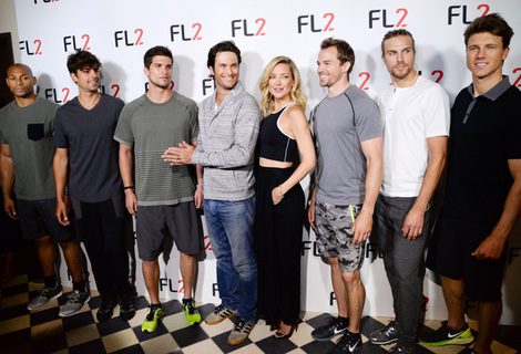 Kate y Oliver Hudson dan a conocer su nueva línea deportiva para hombres de Fabletics 