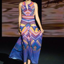 Vestido multicolor de Banana Moon en la Swimwear Fashion Week Gran Canaria Moda Cálida 2015