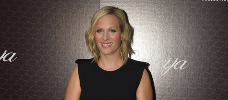 Zara Phillips en la presentación de su primera colección de joyas en Londres