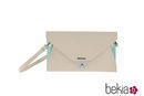 Cartera de mano beige de la colección primavera/verano 2015 de Kocca