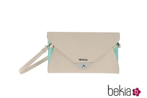 Cartera de mano beige de la colección primavera/verano 2015 de Kocca