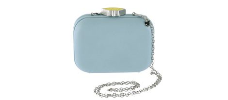 Clutch azul bebé de la colección primavera/verano 2015 de Kocca