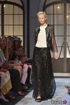 Conjunto negro de la colección de Alta Costura otoño/invierno 2015/2016 de Schiaparelli