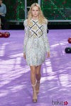 Vestido corto estammpado de la colección de Alta Costura otoño/invierno 2015/2016 de Dior