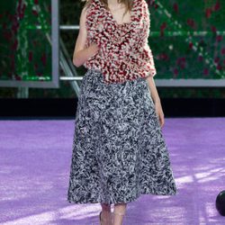 Vestido de plumas de la colección de Alta Costura otoño/invierno 2015/2016 de Dior
