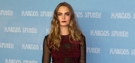 Cara Delevingne en la premiere en Berlín de Ciudades de papel'