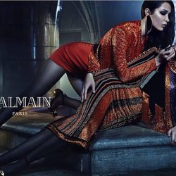 Bella y Gigi Hadid en la campaña otoño 2015 de Balmain