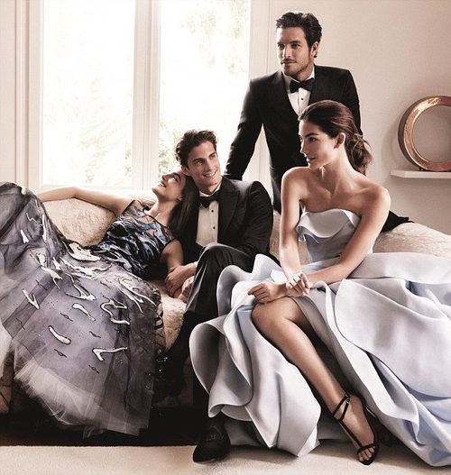 Campaña otoño/invierno 2015/2016 de Carolina Herrera con Lily Aldridge