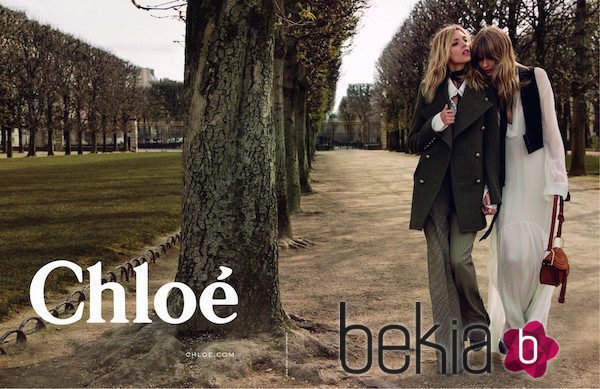 Anja Rubik y Julia Stenger, embajadoras de la colección otoño/invierno 2015/2016 de Chloé