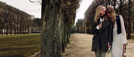 Anja Rubik y Julia Stenger, embajadoras de la colección otoño/invierno 2015/2016 de Chloé