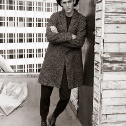 Isaac Carew, imagen de la colección otoño/invierno 2015/2016 'Black Label' de Pull&Bear