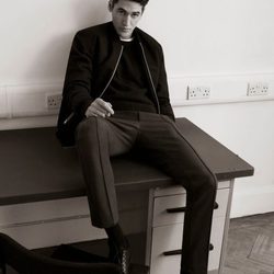 Isaac Carew con la colección otoño/invierno 2015/2016 'Black Label' de Pull&Bear