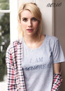 Emma Roberts en la campaña sin retoques de Aerie