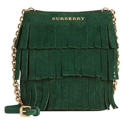 Bolso baby bucket verde de la colección otoño/invierno 2015/2016 de Burberry