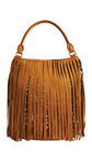 Bolso bucket con flecos de la colección otoño/invierno 2015/2016 de Burberry