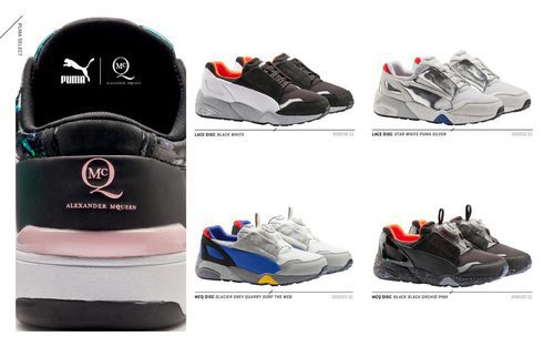 Modelos de la colección otoño/invierno 2015/2016 de Puma y McQ