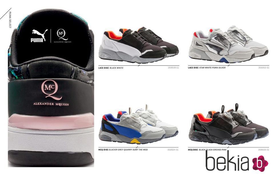 Modelos de la colección otoño/invierno 2015/2016 de Puma y McQ