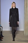 Abrigo negro con botones de la colección otoño/invierno 2015/2016 de Fay