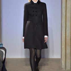 Abrigo negro con botones de la colección otoño/invierno 2015/2016 de Fay
