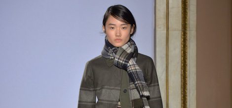 Look militar de la colección otoño/invierno 2015/2016 de Fay