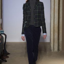 Americana de cuadros tartán de la colección otoño/invierno 2015/2016 de Fay